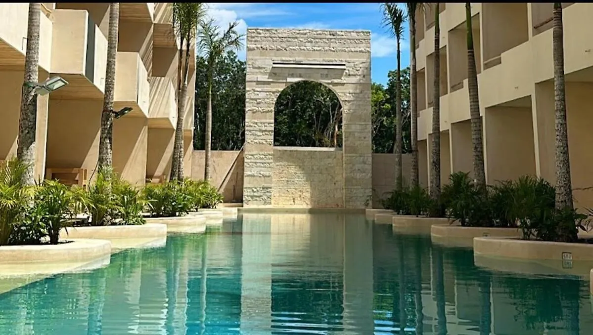 툴룸 Cocay Lofts203 Unique Jungle Swim Up And Plunge Pool 아파트