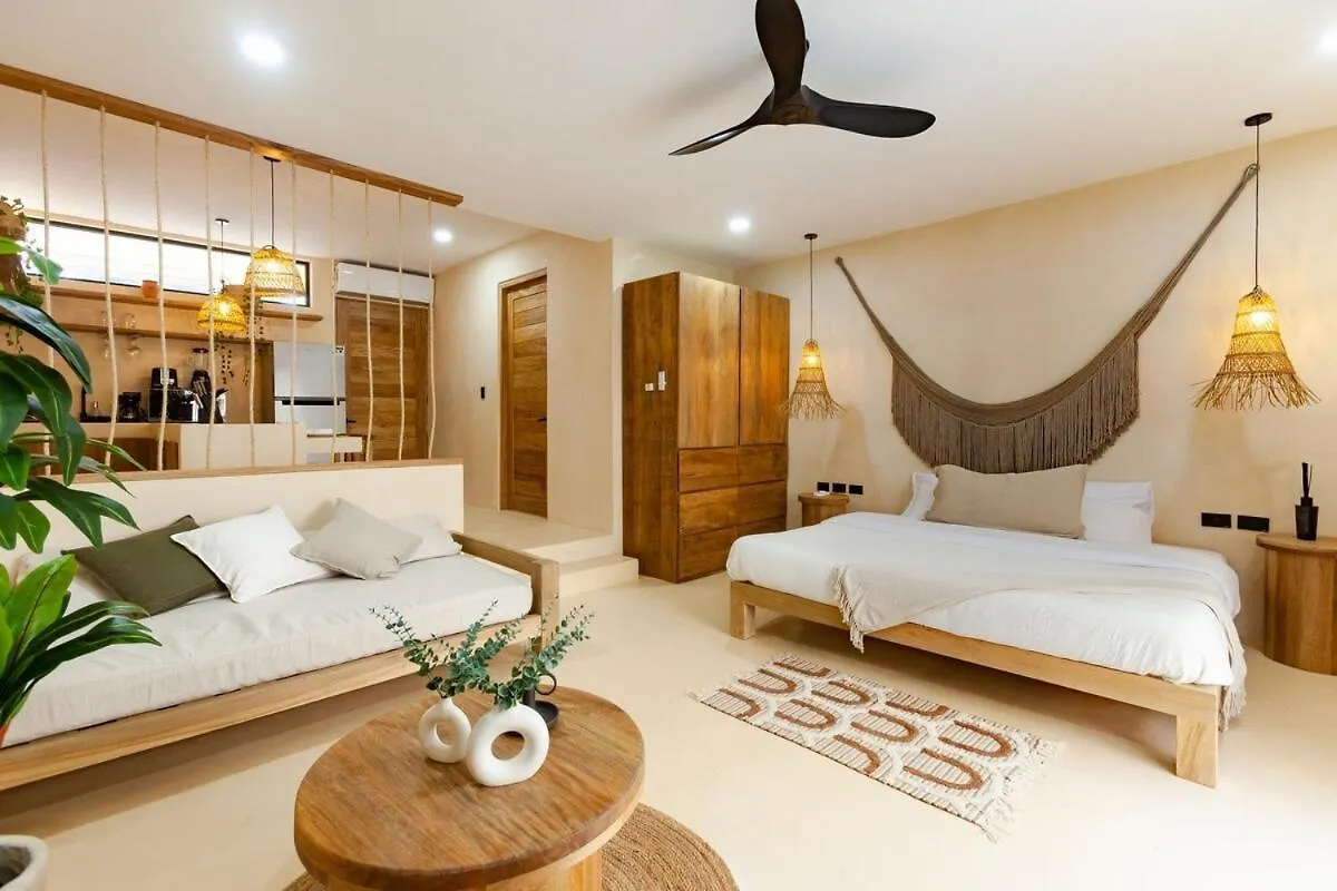 툴룸 Cocay Lofts203 Unique Jungle Swim Up And Plunge Pool 아파트 0*,  멕시코